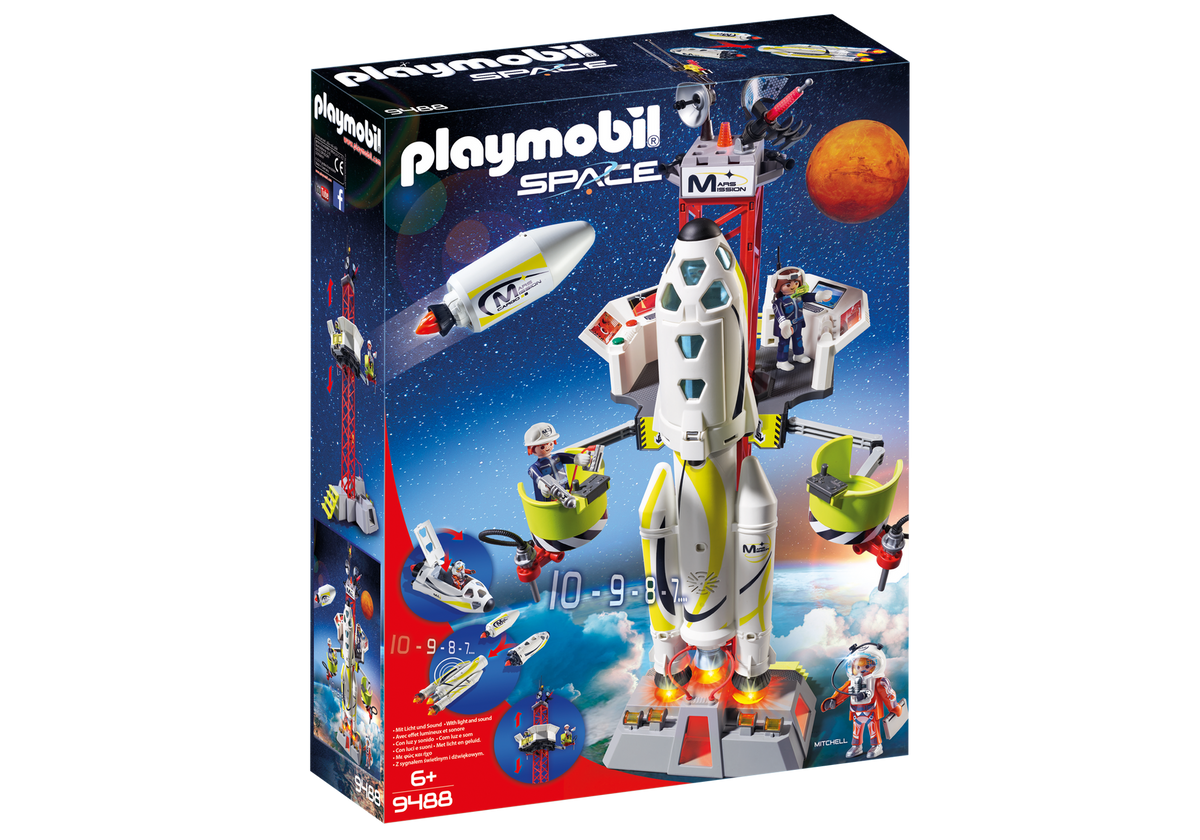 Playmobil mars rocket hotsell
