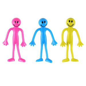 Pocket Money Fun - NV152 | Bendy Smiler Man - Assorted (One per Purchase)
