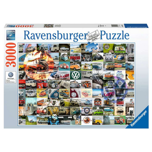 Ravensburger - 16018 | 99 VW Campervan Moments - 3000 PC Puzzle