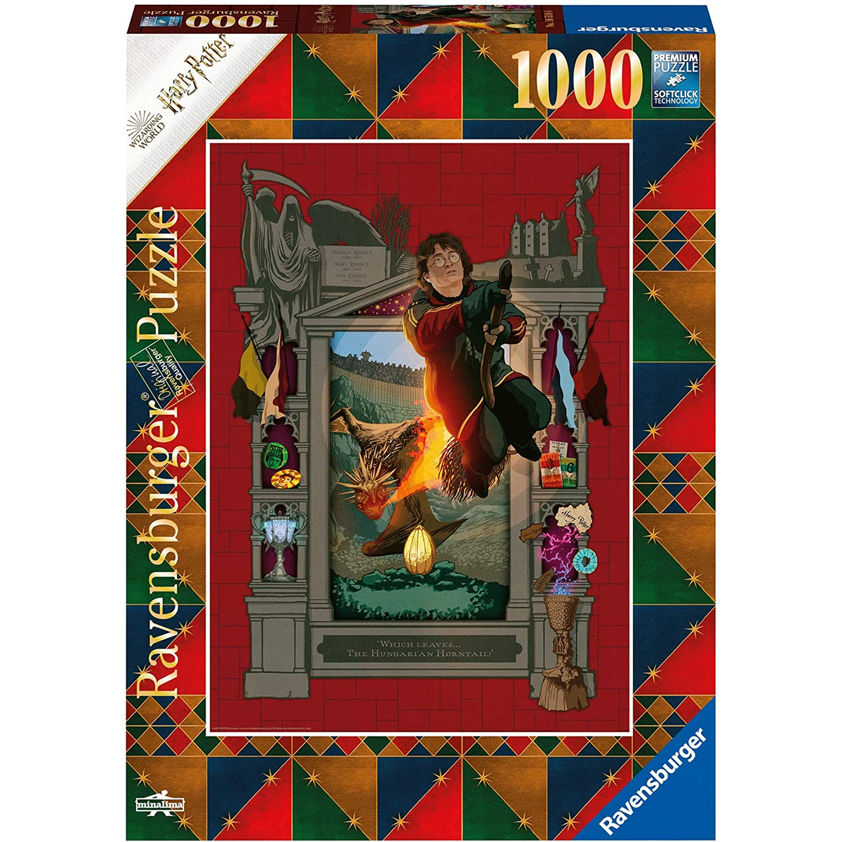 Ravensburger - 16518 | Harry Potter 4 - 1000 PC Puzzle – Castle Toys