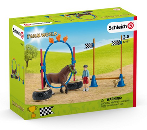 Schleich - 42482 | Farm World: Pony Agility Race
