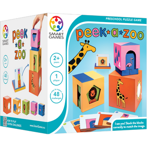 Smart Games - SG 041 | Peek-A-Zoo