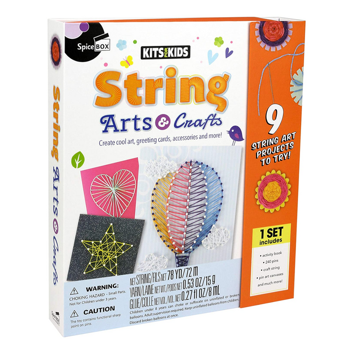 SpiceBox - 00962 | Kits For Kids: String Arts & Crafts