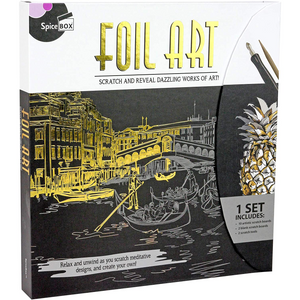 Spice Box - 11707 | Foil Art - Scratch and Reveal Dazzling Works of Art!