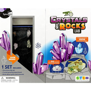 Spice Box - 10601 | Science Lab: Crystals & Rocks Lab