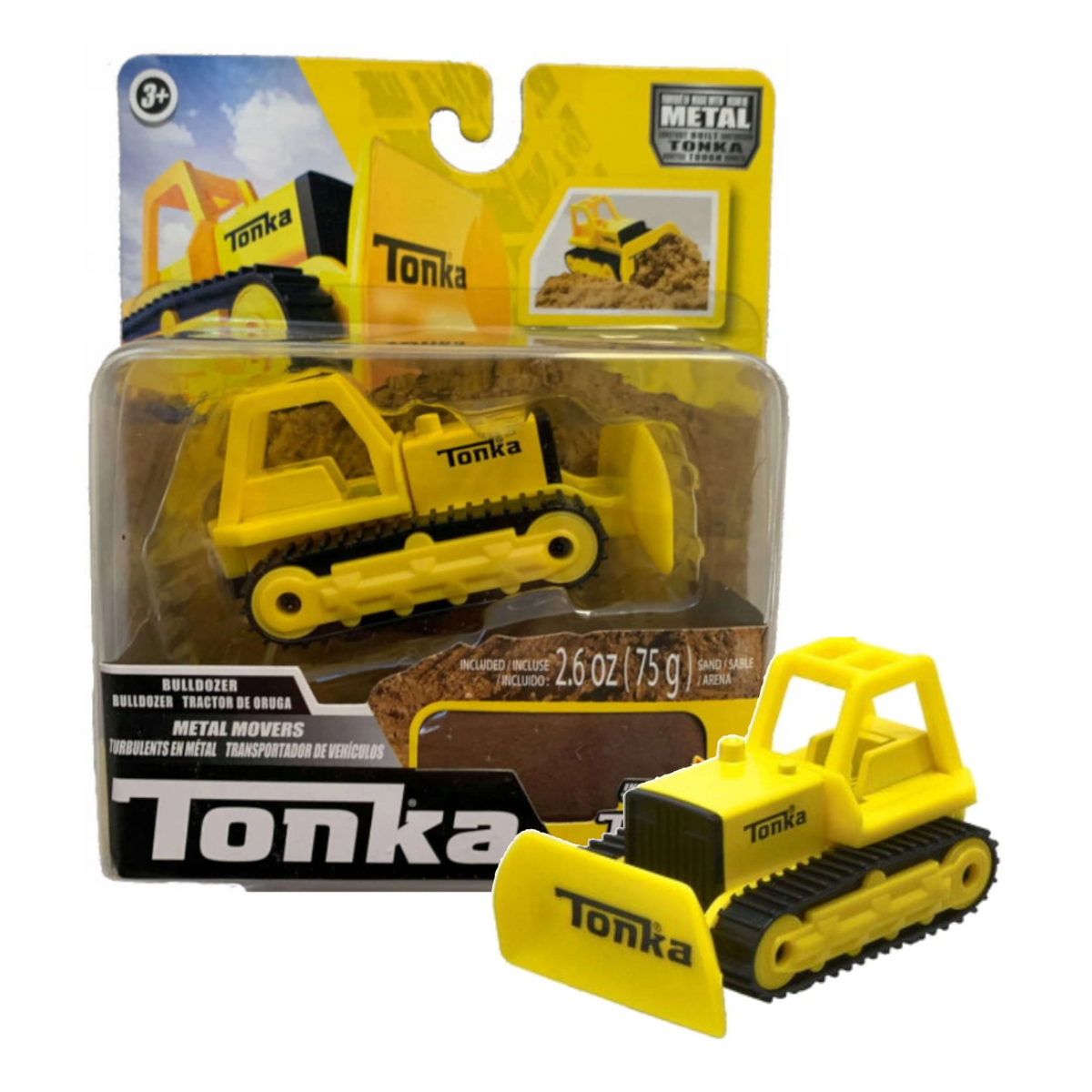 Tonka 06042 Metal Movers Bulldozer 3.5