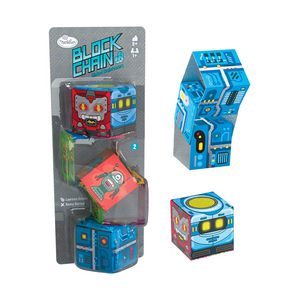 ThinkFun - 764259 | Block Chain - Linked Brainteasers: Robots