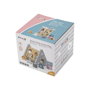 VIGA - 44007 | Shape Sorter & Gear Play