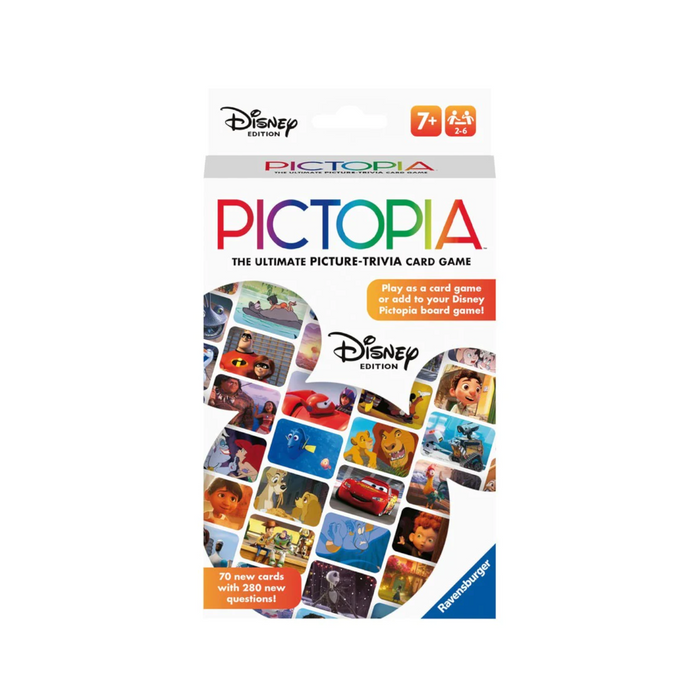 6 | Pictopia Disney World Travel-Sized Picture Trivia Card Game