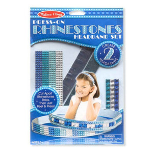 Melissa & Doug - Press-On Rhinestones Headband Set
