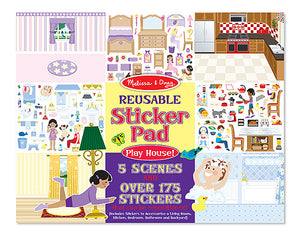 Melissa & Doug 14197 Reusable Sticker Pad - Play House