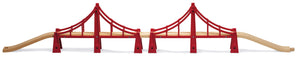 BRIO - 33683 | Double Suspension Train Bridge