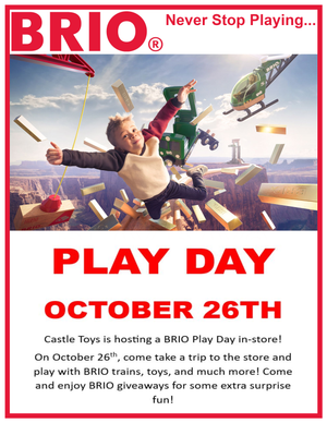 BRIO Play Day - October 26th