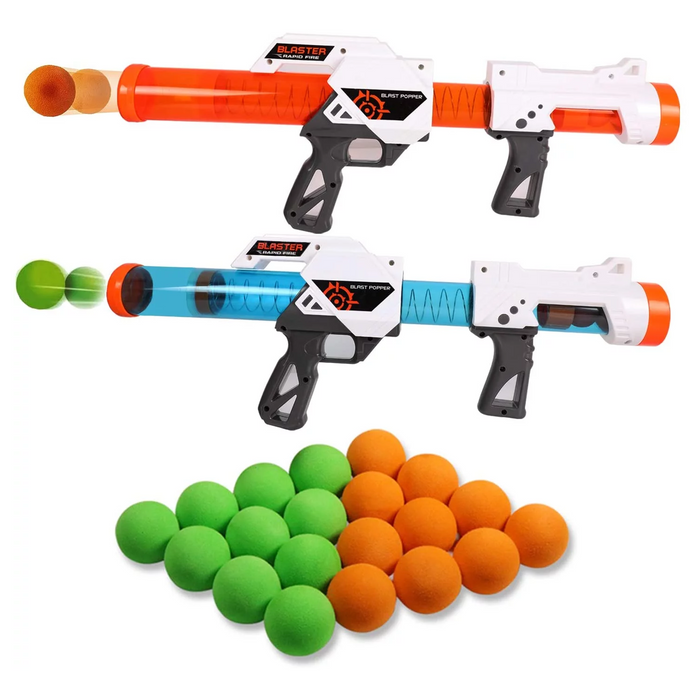 1 | Popper Blasters Set - 2 Guns w/ 60 Balls