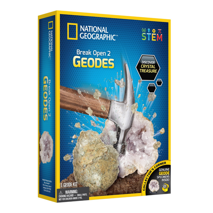 4 | National Geographic Break Your Own Geode - 2PC