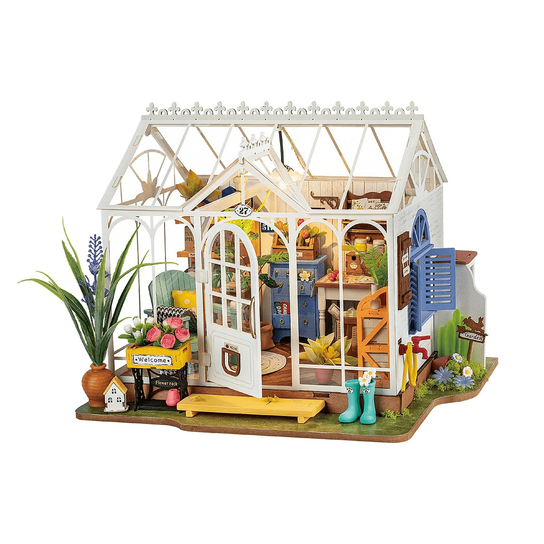 Robotime - DG163 | DIY House - Dreamy Garden House – Castle Toys Robotime - DG163 | DIY House - Dreamy Garden House – Castle Toys