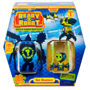 MGA Entertainment - 55394 | Ready 2 Robot - Bot Blaster -  Blue/Green