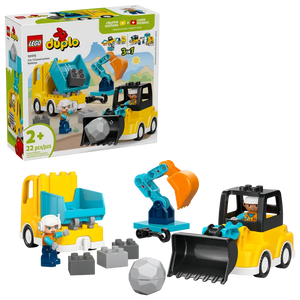 LEGO - 10475 | Duplo: 3 in 1 Construction Vehicles