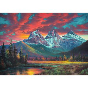 Ravensburger - 12000672 | Alberta's Three Sisters 1000 pieces Puzzle
