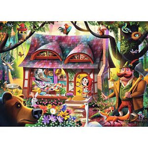 Ravensburger - 12000630 | Come In, Red Riding Hood 1000 Piece Puzzle