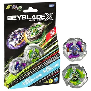Beyblade - BBX Dual Pack - Knife Shinobi & Keel Shark