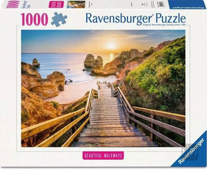 Ravensburger - 12001761 | Stairway to Camilio Beach, Algarve 1000 PC Puzzle