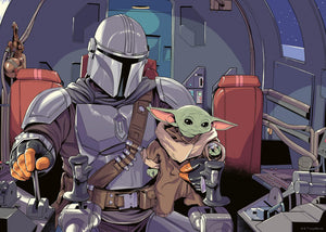 Ravensburger - 12000512 | Star Wars: The Mandalorian - 1000 Piece Puzzle