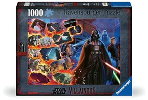 Ravensburger - 12001119 | Star Wars Villainous: Darth Vader - 1000 Piece Puzzle
