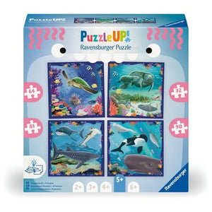 Ravensburger - 12004004 | Puzzle Up: Ocean Life 64, 72, 81, 90 PC Puzzle
