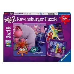 Ravensburger - 16090 | Disney's Inside Out 2 - 3x49 Piece Puzzle