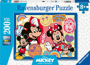 Ravensburger - 12004136 | Mickey & Minnie 200 PC PZ