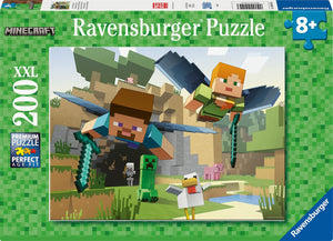 Ravensburger - 12004144 | Minecraft 200 PC Puzzle