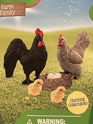 Schleich - 77548 | Farm World - Farm Family "Clucking Collectibles"