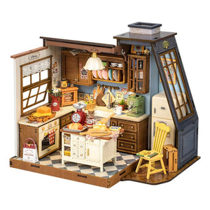 Robotime - DG172 | DIY Miniature House - Baking Kitchen