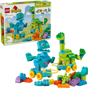 LEGO - 10451 | Duplo - 3 in 1 Dinosaurs on Wheels