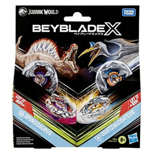 Beyblade - BBX Jurassic World Dual Pack - Spinosaurus vs. Quetzalcoatlus