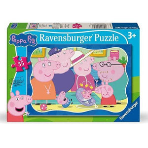 Ravensburger - 12004185 | Peppa Pig: My Family! 35 PC Puzzle