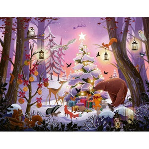 Ravensburger - 12001417 | Christmas in the Woods 1500 PC PZ
