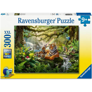Ravensburger - 12004055 | Jungle Wildlife Wonders 300 XXL PC Puzzle