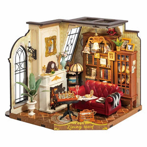 Robotime - DG175 | DIY Miniature House - Catherine's Living Room
