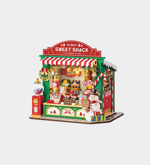 Robotime - DS043 | DIY Miniature House - Christmas Candy Stand