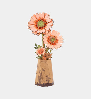 Robotime - TW111 | Light Orange Gerbera Daisey