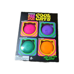 Schylling - MPCCTND | Teenie Cool Cats Needoh (Multipack)