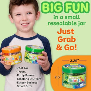 Creativity for Kids - 32402 | Sensory Minis Cloud Clay and Dinosuar Toy