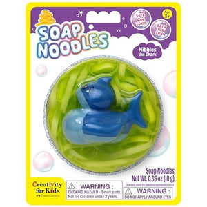 Creativity for Kids - 32531 | Soap Noodles Bath Set - Nibbles the Shark