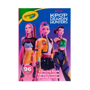 Crayola - 041690C000 | K-Pop Demon Hunters Coloring Book