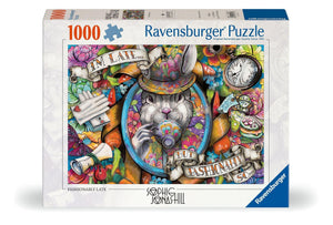 Ravensburger - 17127 | Fashionably Late - 1000 PC Puzzle