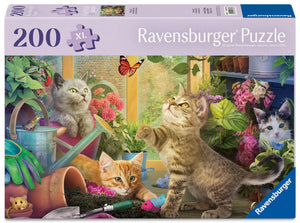 Ravensburger - 12001735 | Cheeky Cats 200 XL PC PZ