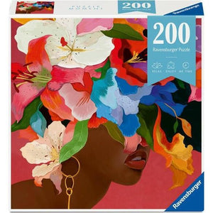 Ravensburger - 12001780 | Puzzle Moments: Flower Heads Lily - 200 PC Puzzle
