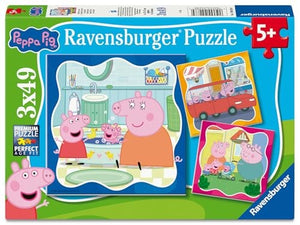 Ravensburger - 12004288 | Peppa Pig 3x49 PC PZ